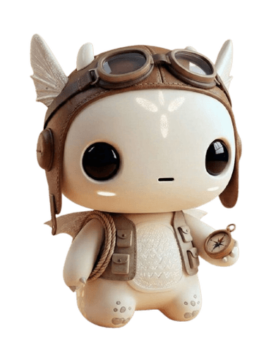 ExamLens explorer dragon mascot